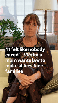 Mother calls for longer sentences for killers who refuse to face their victims' families